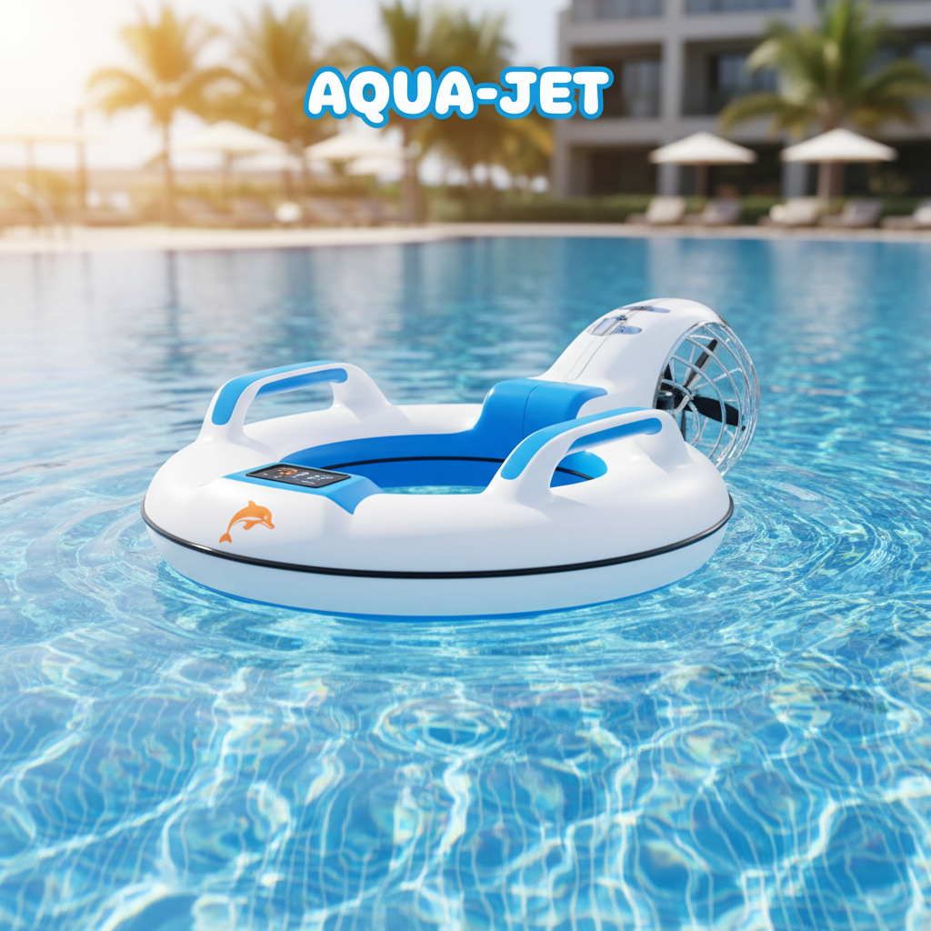Bouée flottante électrique avec propulseur – Fun garanti sur l'eau !